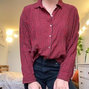 Maroon Flannel